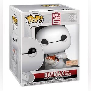 FUNKO POP FIGURE Baymax with mochi BOX LUNCH EXCLUSIVE